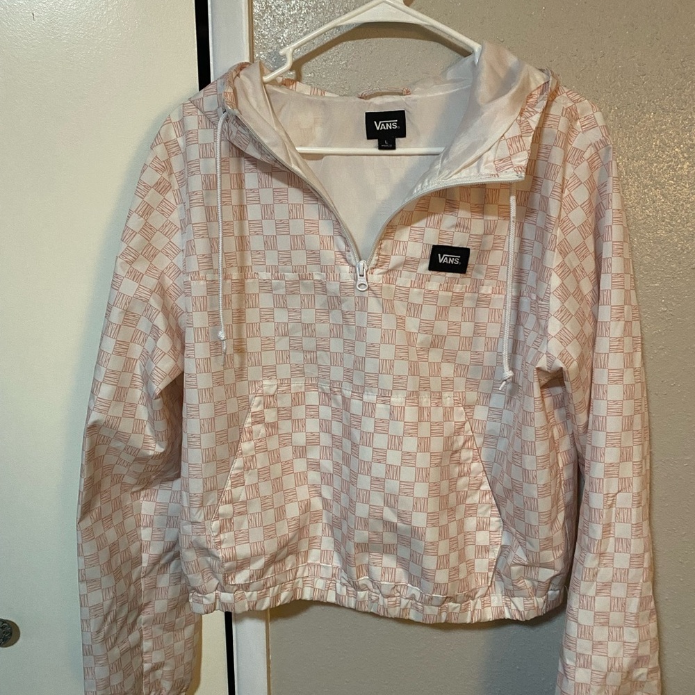 Vans Women's Checkered Jacket - Pink